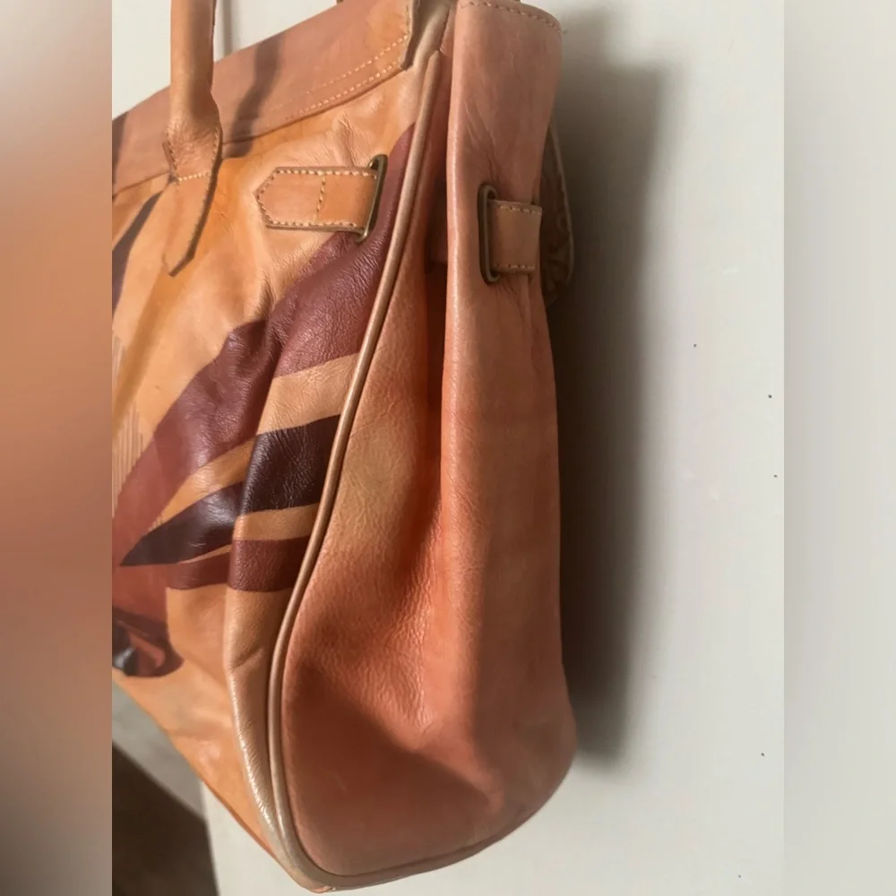We The Free painted leather